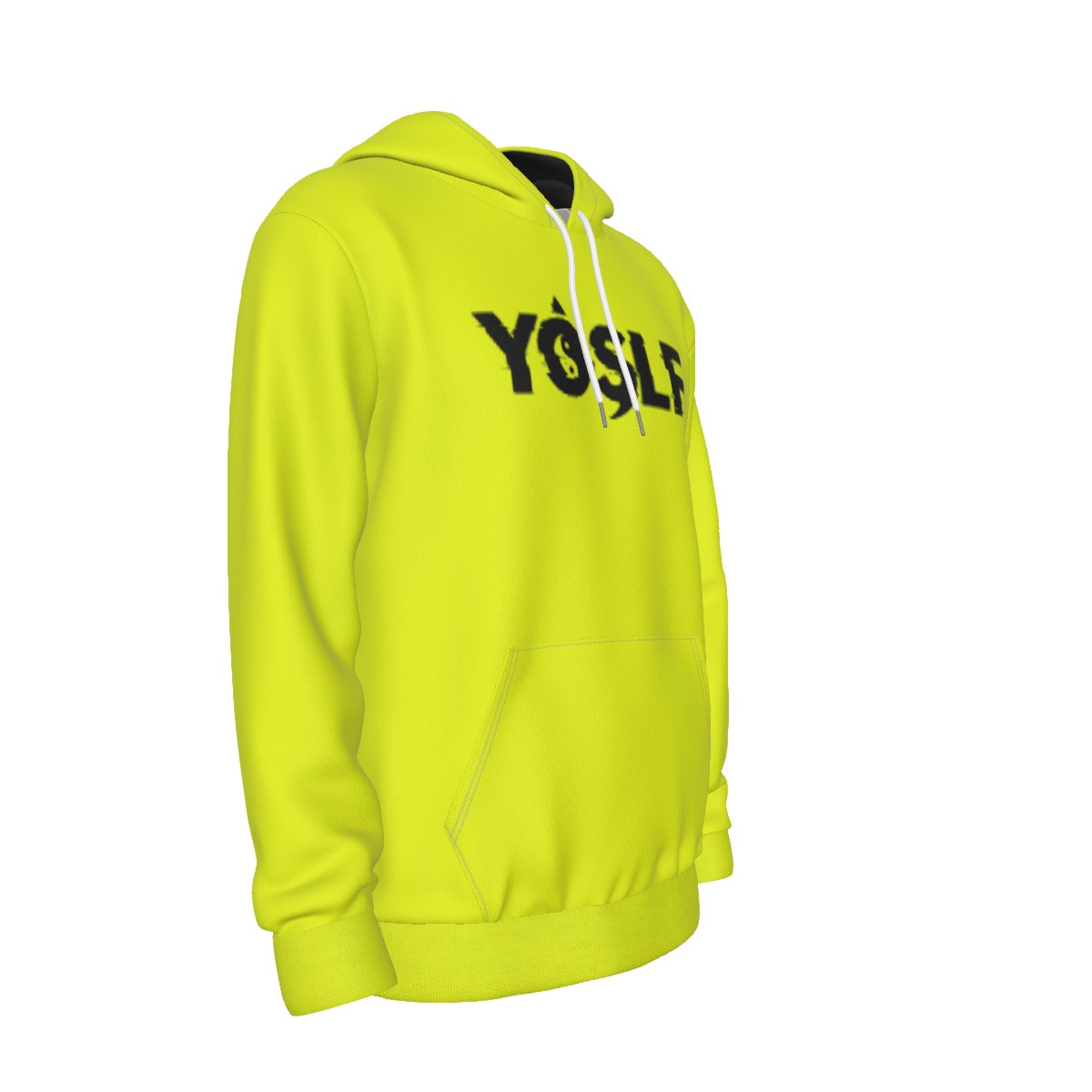 Yellow+Black Yoslf Hoodie