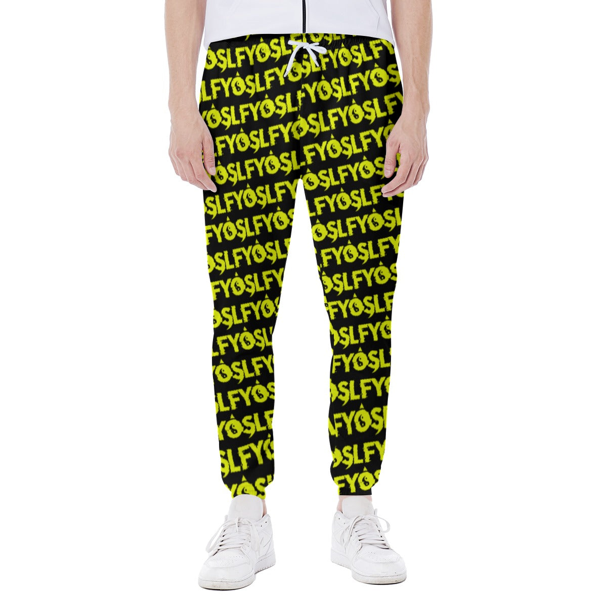 BLACK AND YELLOW YOSLF JOGGER