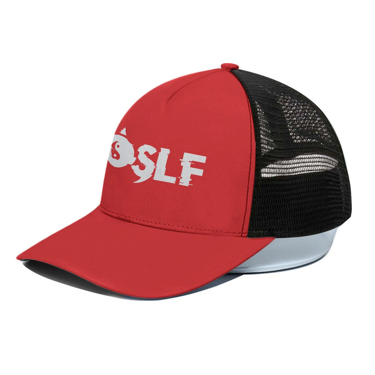 Red+Black Yoslf Trucker Hat