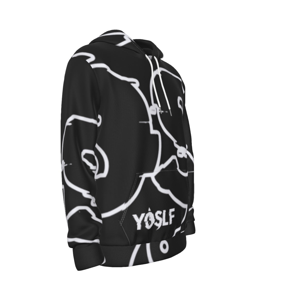 Black Light Yoslf Hoodie