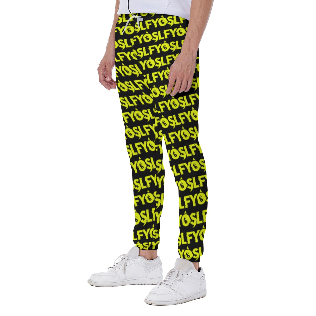 BLACK AND YELLOW YOSLF JOGGER