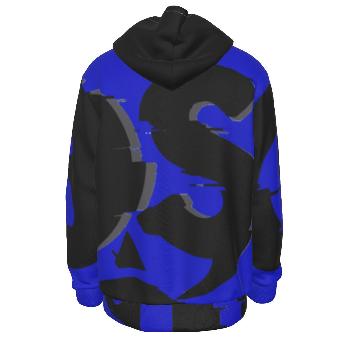 SIGNATURE YOSLF HOODIE BLUE  + BLACK