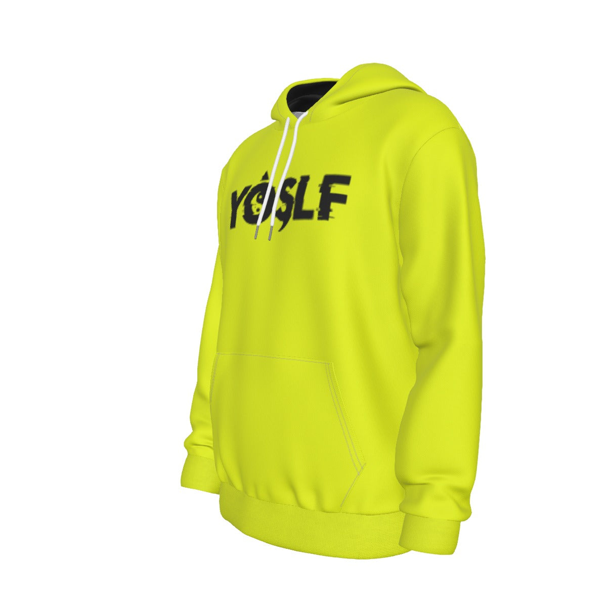 Yellow+Black Yoslf Hoodie