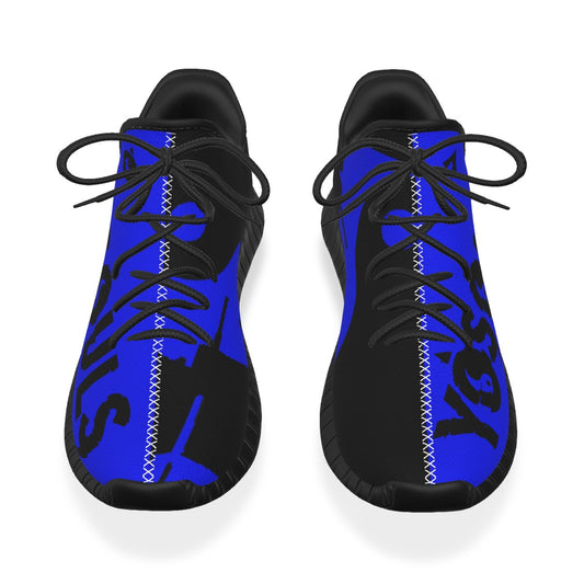 BLUE + BLACK Yosouls Yang 7's All-Over Print Men's Shoes