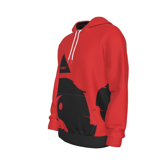 Red Yoslf Signature Hoodie