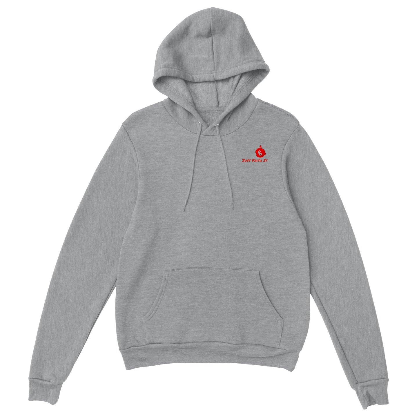 YOSLF (RED LOGO) Just Faith It -Premium Pullover Hoodie