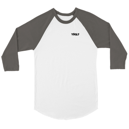 YOSLF 3/4 sleeve Raglan T-shirt