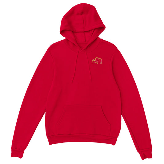 Fitmenz Red - Classic Pullover Hoodie