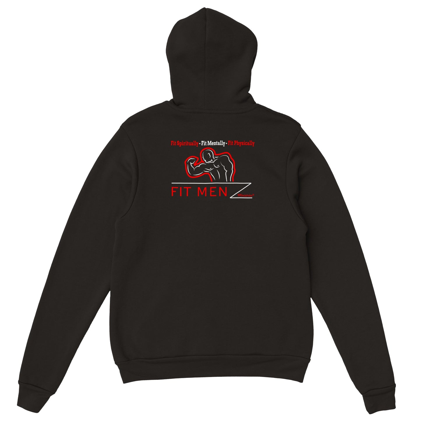 Fitmenz Black - Classic Pullover Hoodie