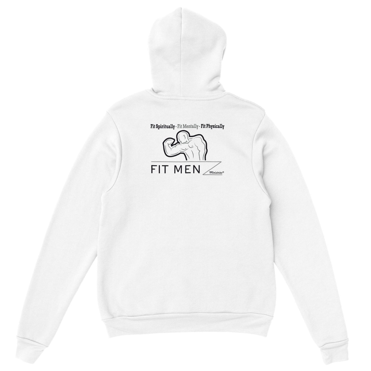 Fitmenz White - Classic Pullover Hoodie