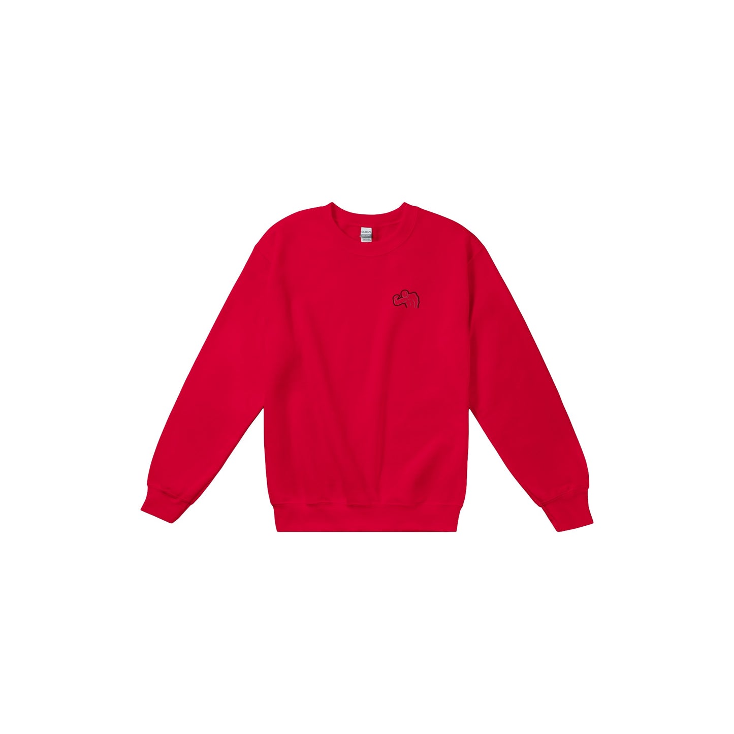 FitMenz Red - Classic Crewneck Sweatshirt