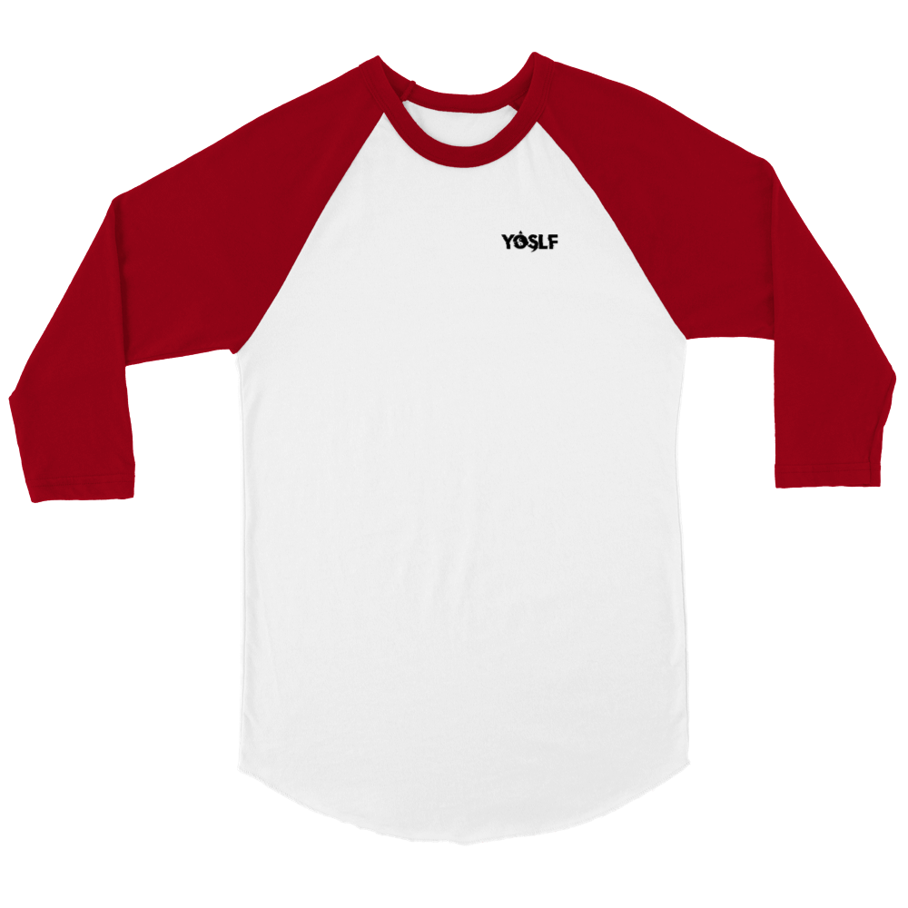 YOSLF 3/4 sleeve Raglan T-shirt