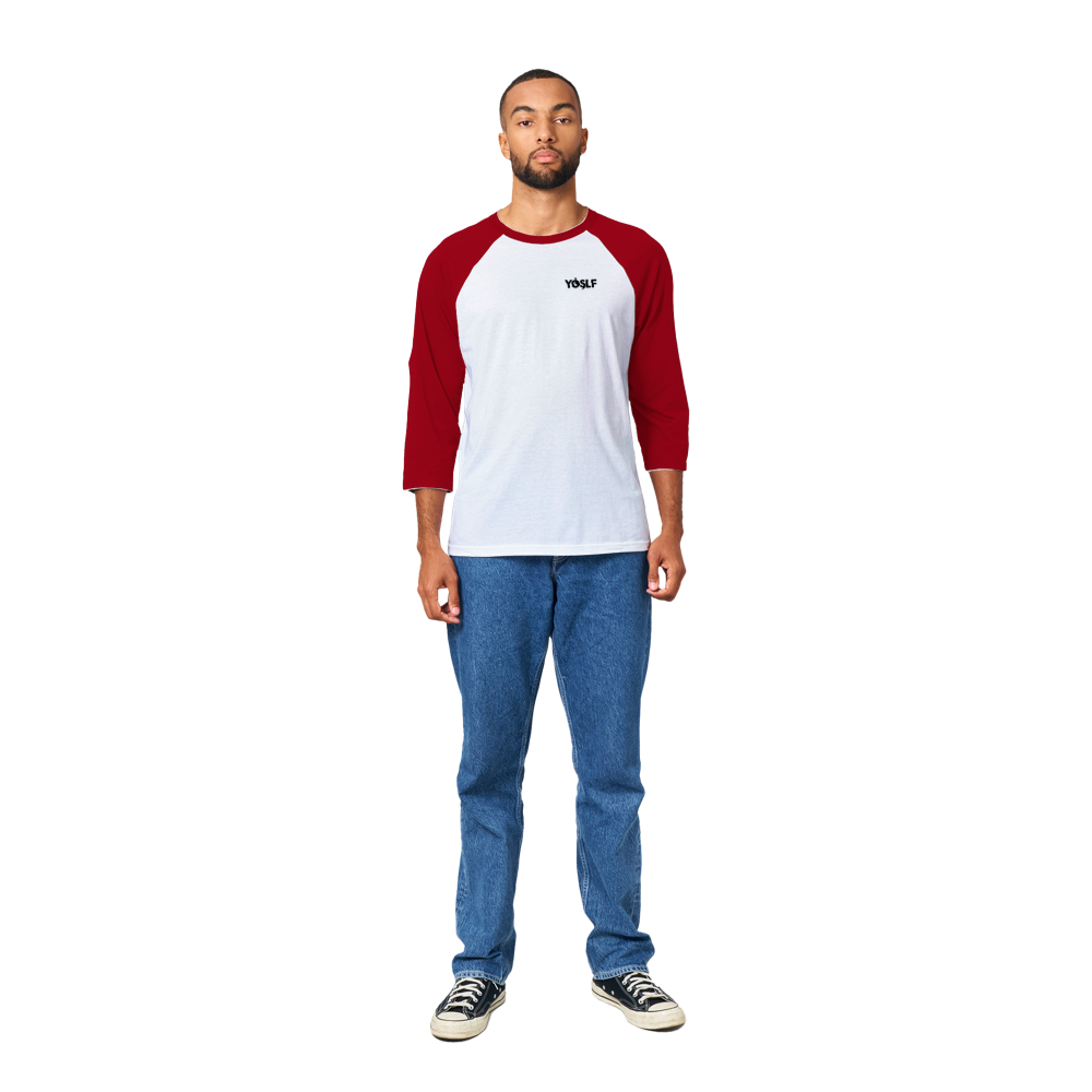 YOSLF 3/4 sleeve Raglan T-shirt