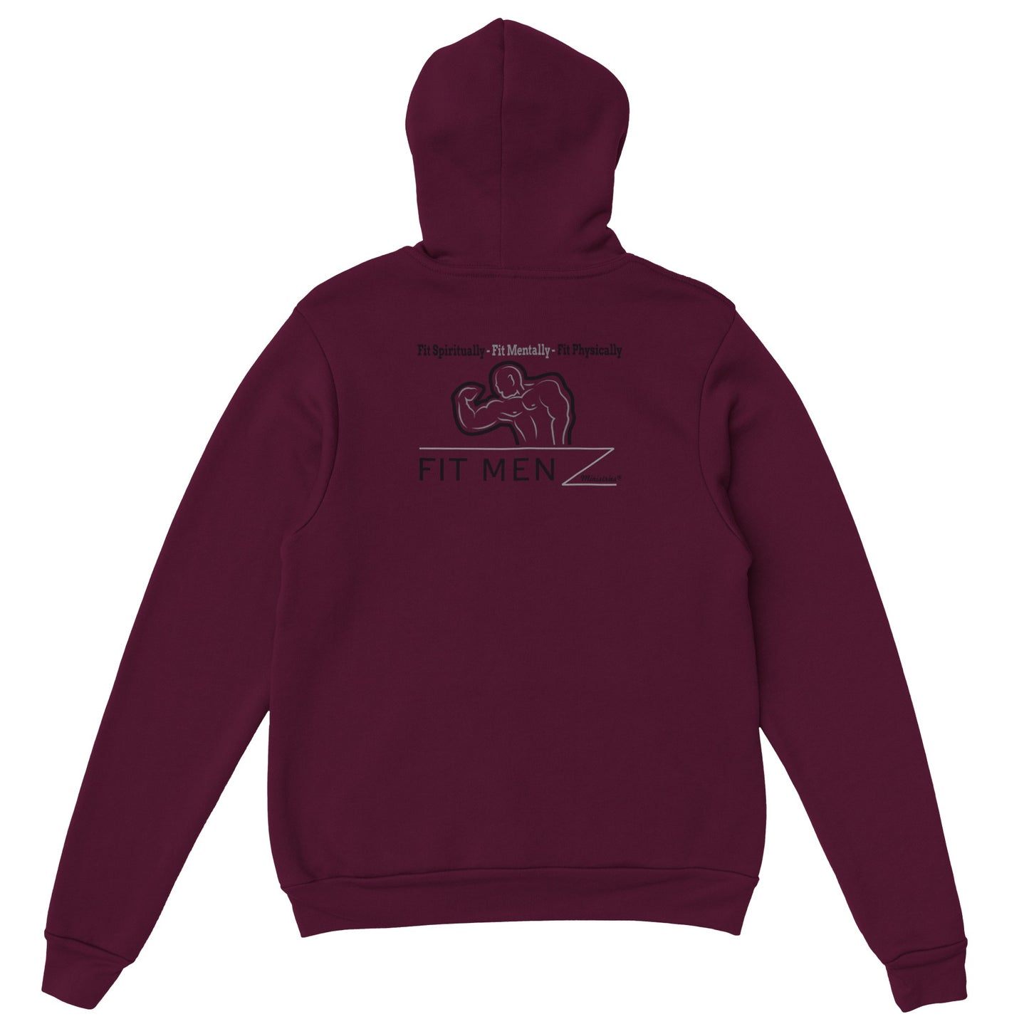 Fitmenz Maroon - Classic Pullover Hoodie