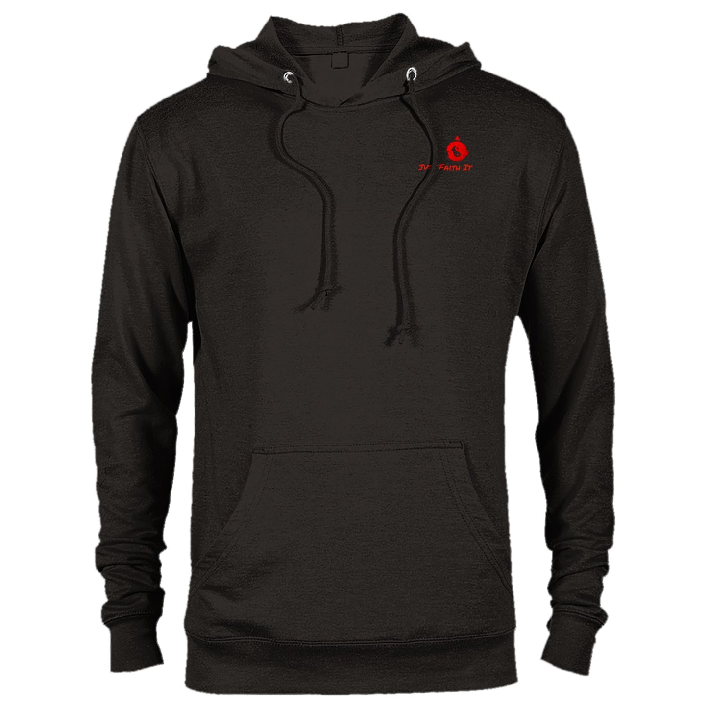 YOSLF (RED LOGO) Just Faith It -Premium Pullover Hoodie