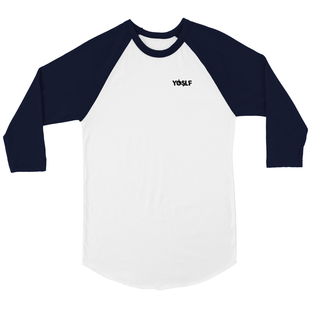 YOSLF 3/4 sleeve Raglan T-shirt