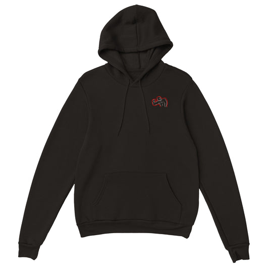 Fitmenz Black - Classic Pullover Hoodie