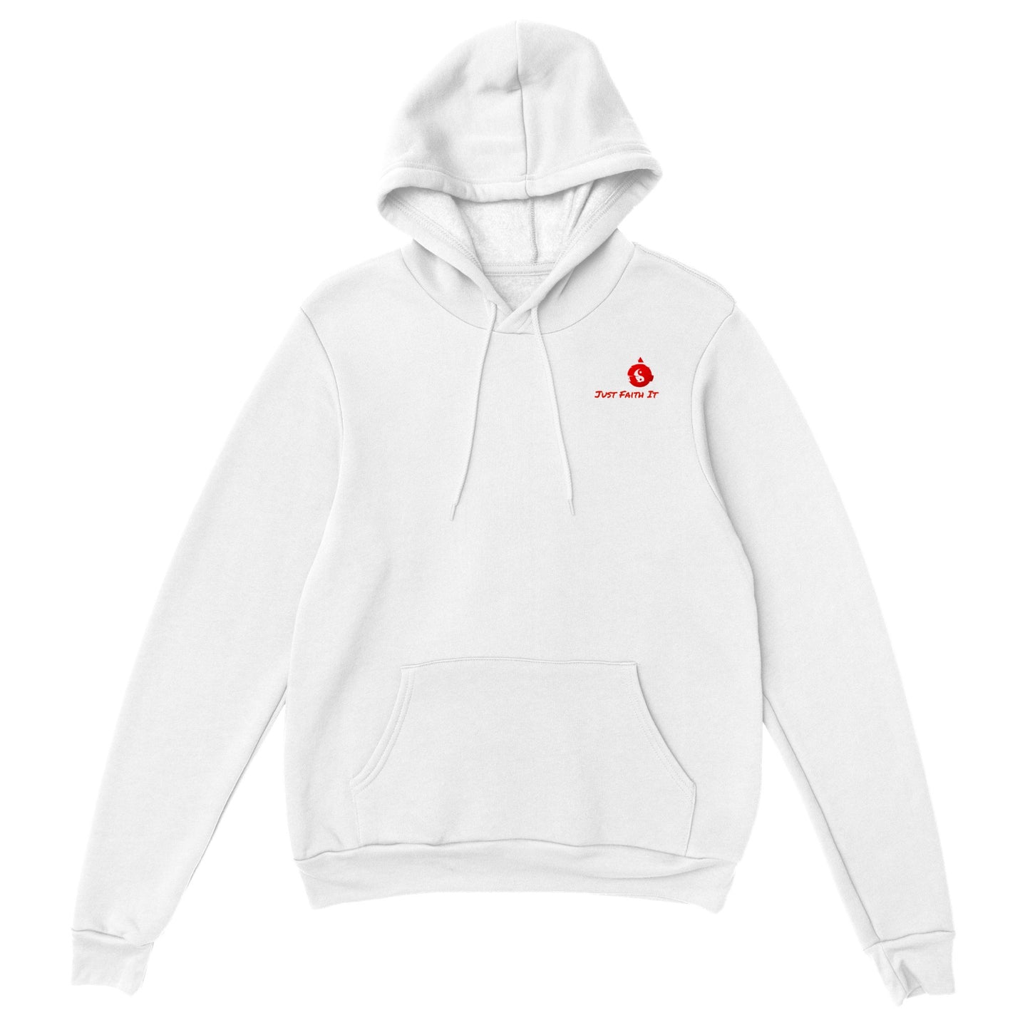 YOSLF (RED LOGO) Just Faith It -Premium Pullover Hoodie