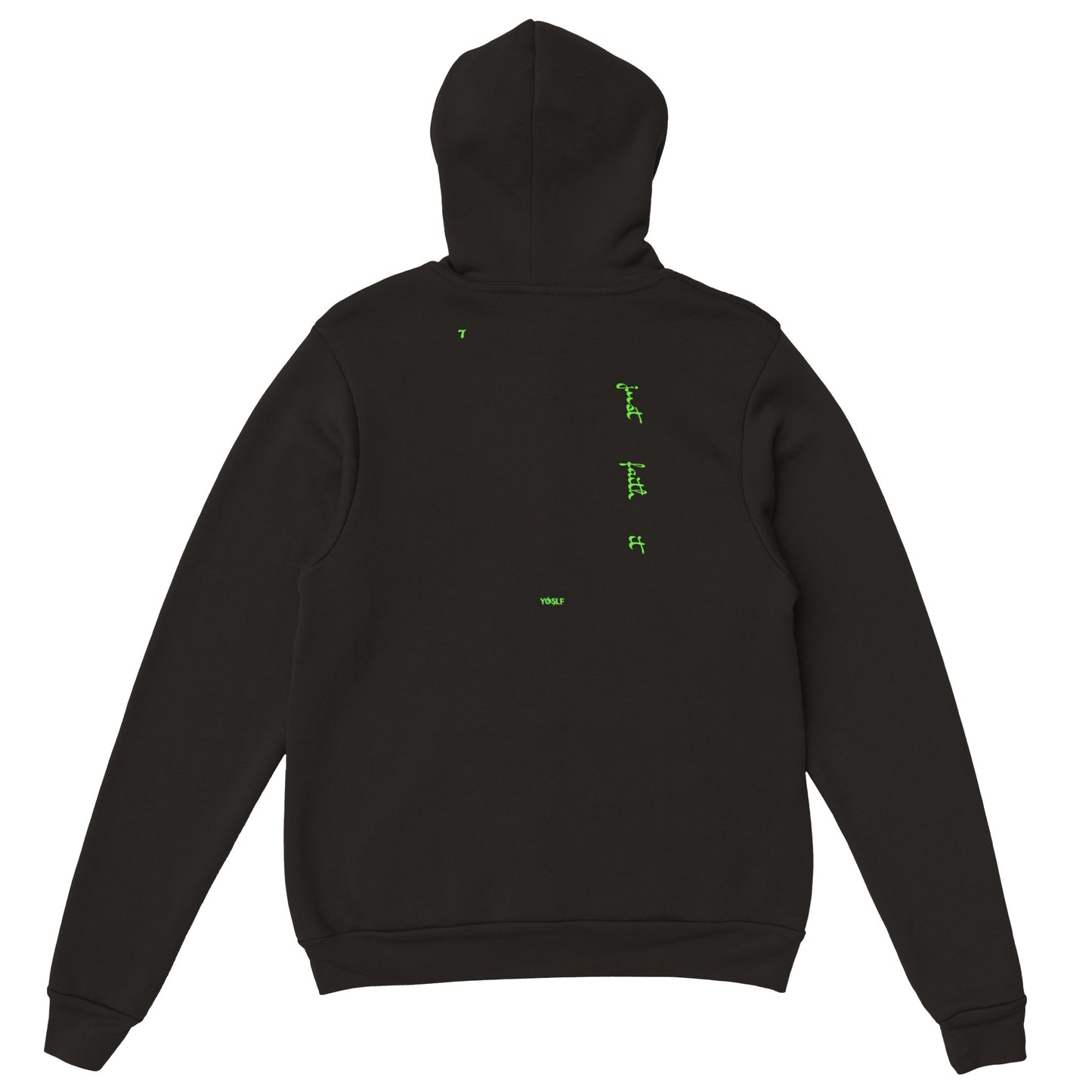 just faith it YOSLF - Classic Mens Pullover Hoodie