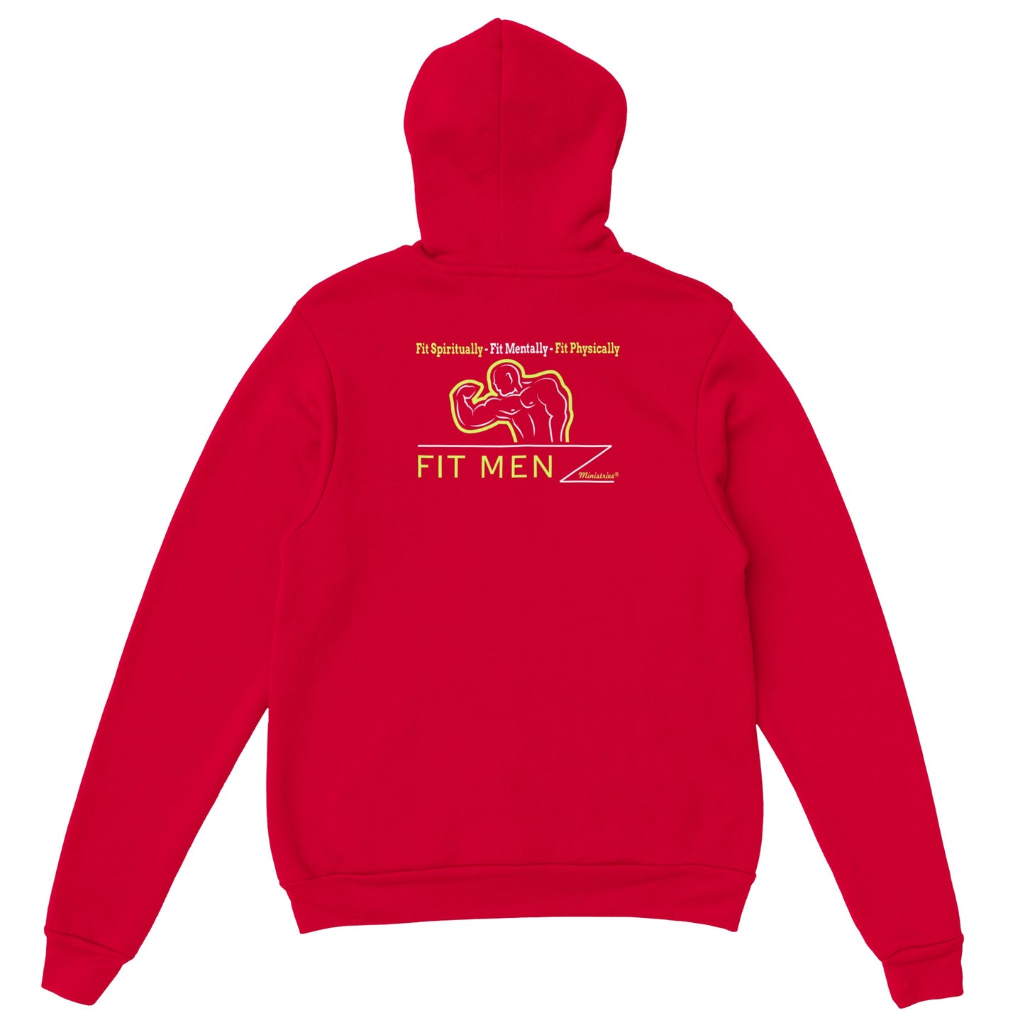 Fitmenz Red - Classic Pullover Hoodie